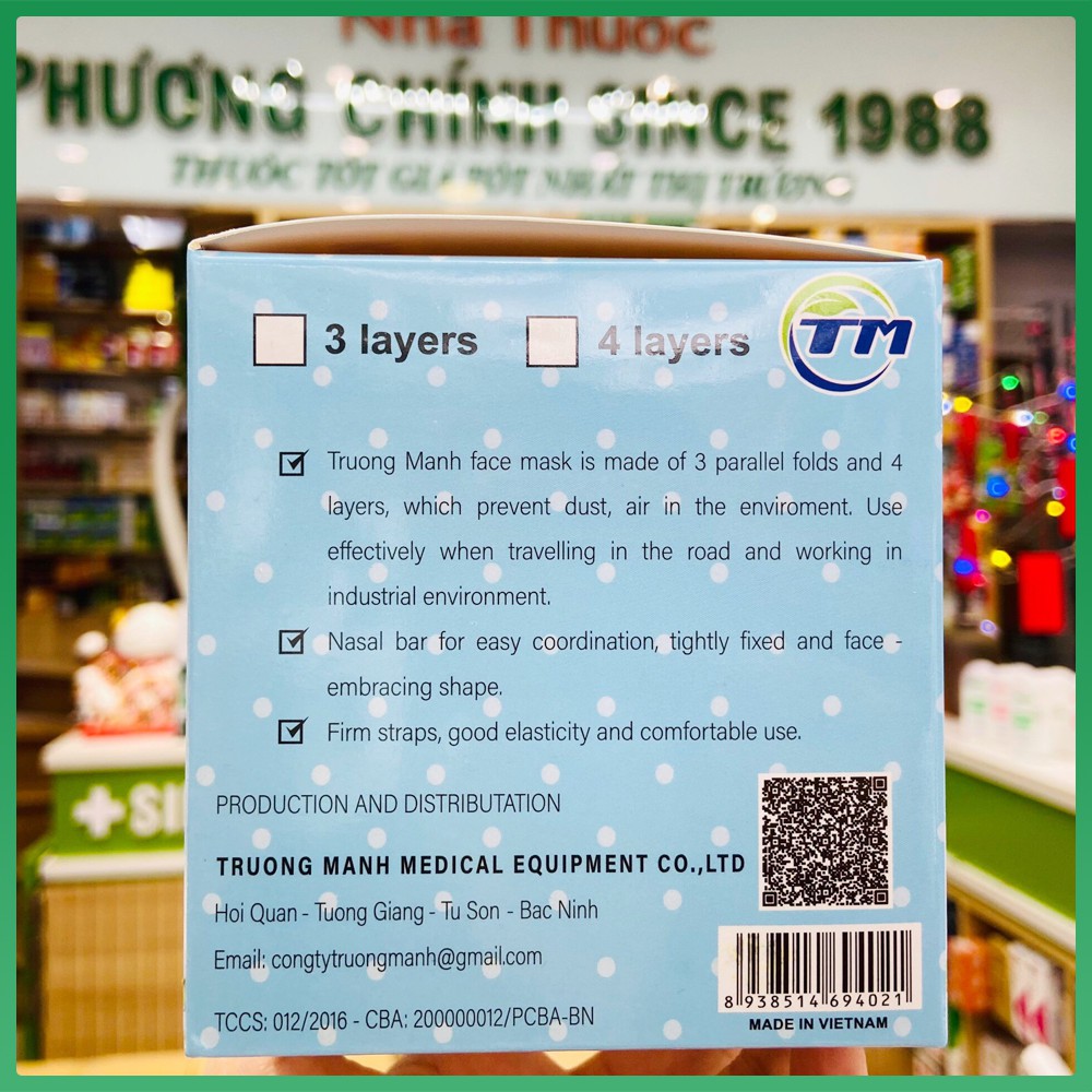 Khẩu Trang Y Tế Trẻ Em Kids Face Mask Hộp 50 Chiếc | BigBuy360 - bigbuy360.vn