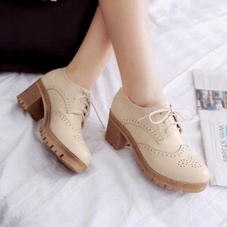Boots vintage 6cm size ngoại cỡ 33-43