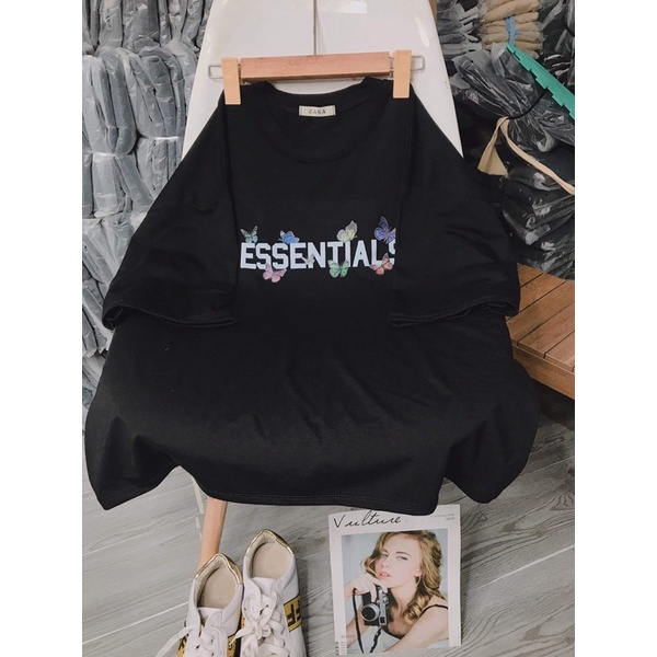 Áo thun tay lỡ ESSEN bướm TC6