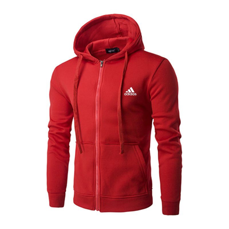 Áo Hoodie Adidas Tay Dài Có Dây Kéo Cho Nam Và Nữ