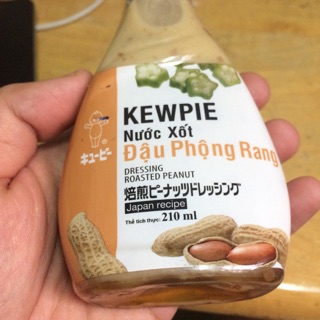 Chai Nước Xốt Đậu Phộng Rang 210ml