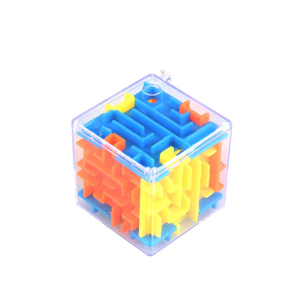 Đồ chơi thiết kế hình hộp mê cung 3D phát triển trí tuệ cho bé