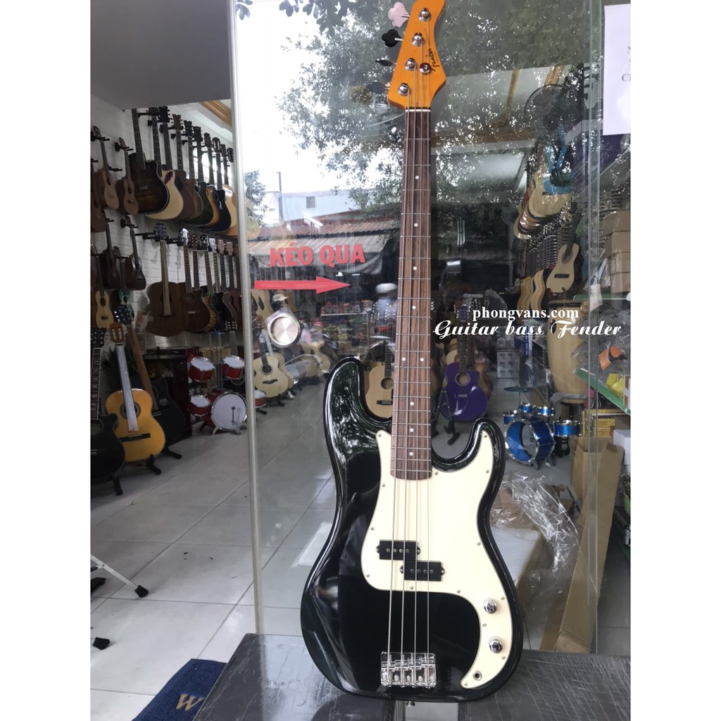 Guitar bass điện 4 dây Fender (tặng kèm phụ kiện)