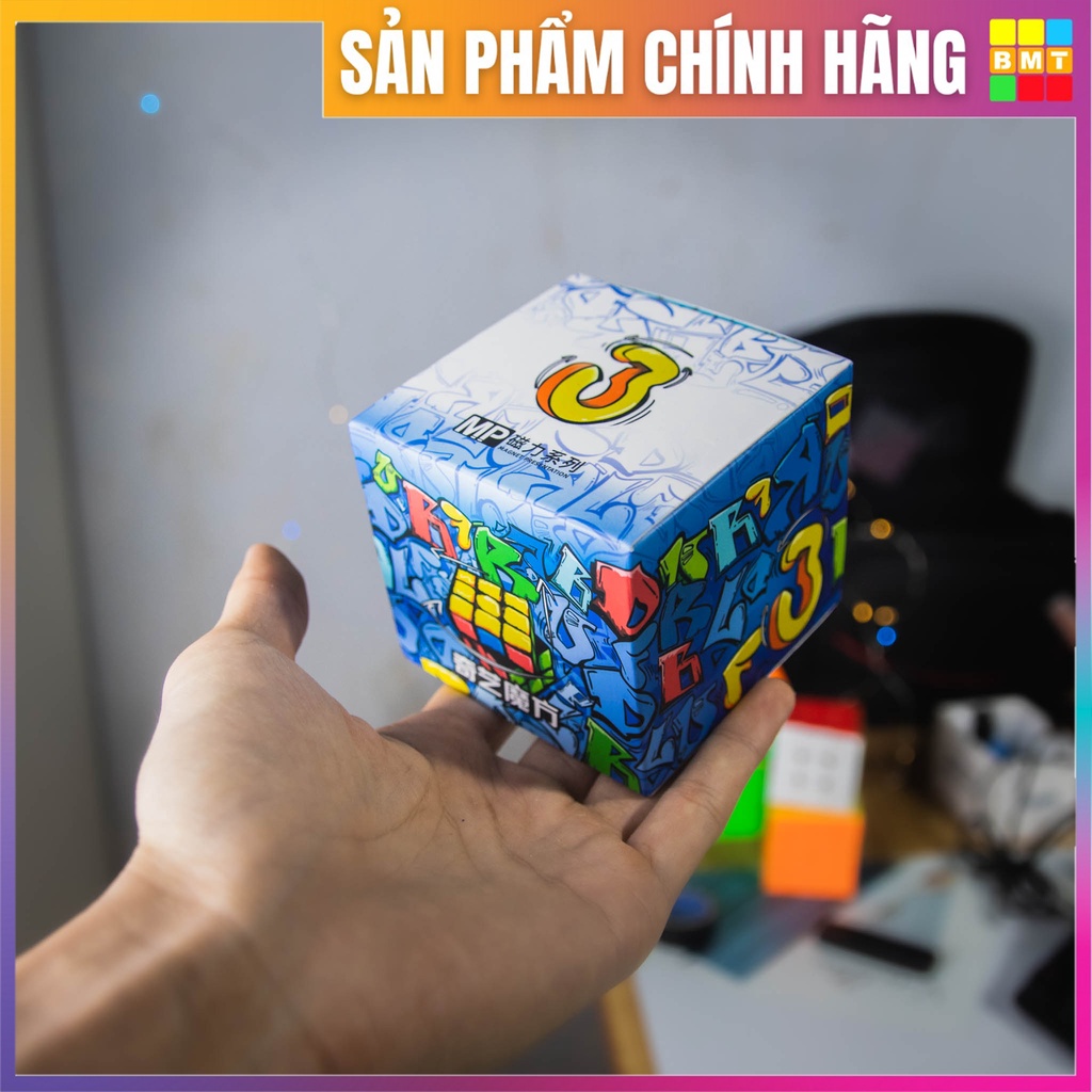 QiYi MP 3x3 Magnetic - Rubik 3x3x3 Nam Châm Stickerless (Phiên bản tầm trung)