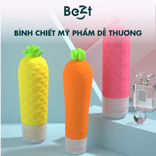 Lọ chiết mỹ phẩm silicon dễ thương, lọ chiết dung dịch đáng yêu an toàn