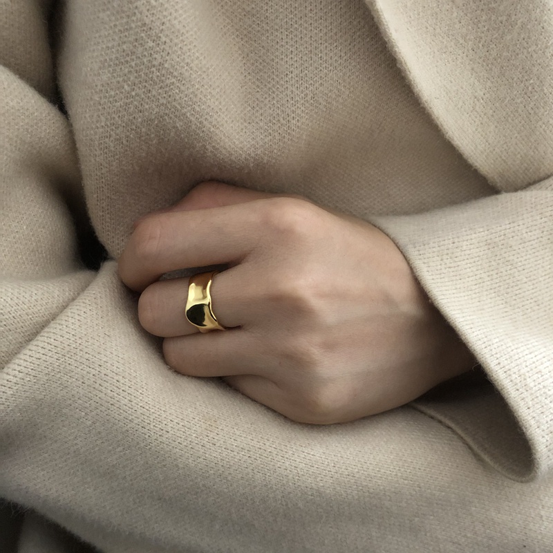 Nhẫn Thời Trang 19A1197ins Thiết Kế Độc Đáo Phong Cách Retro
