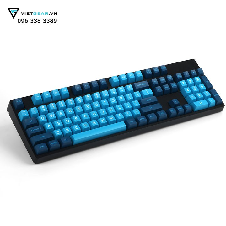 Bộ nút bàn phím SA Domikey Bluewave 159 nút nhựa ABS double shot