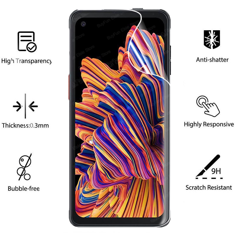 600D Hydrogel Film for samsung galaxy Xcover Pro Full TPU Screen Protector Film for svmsung Xcover 5 X cover Pro Film