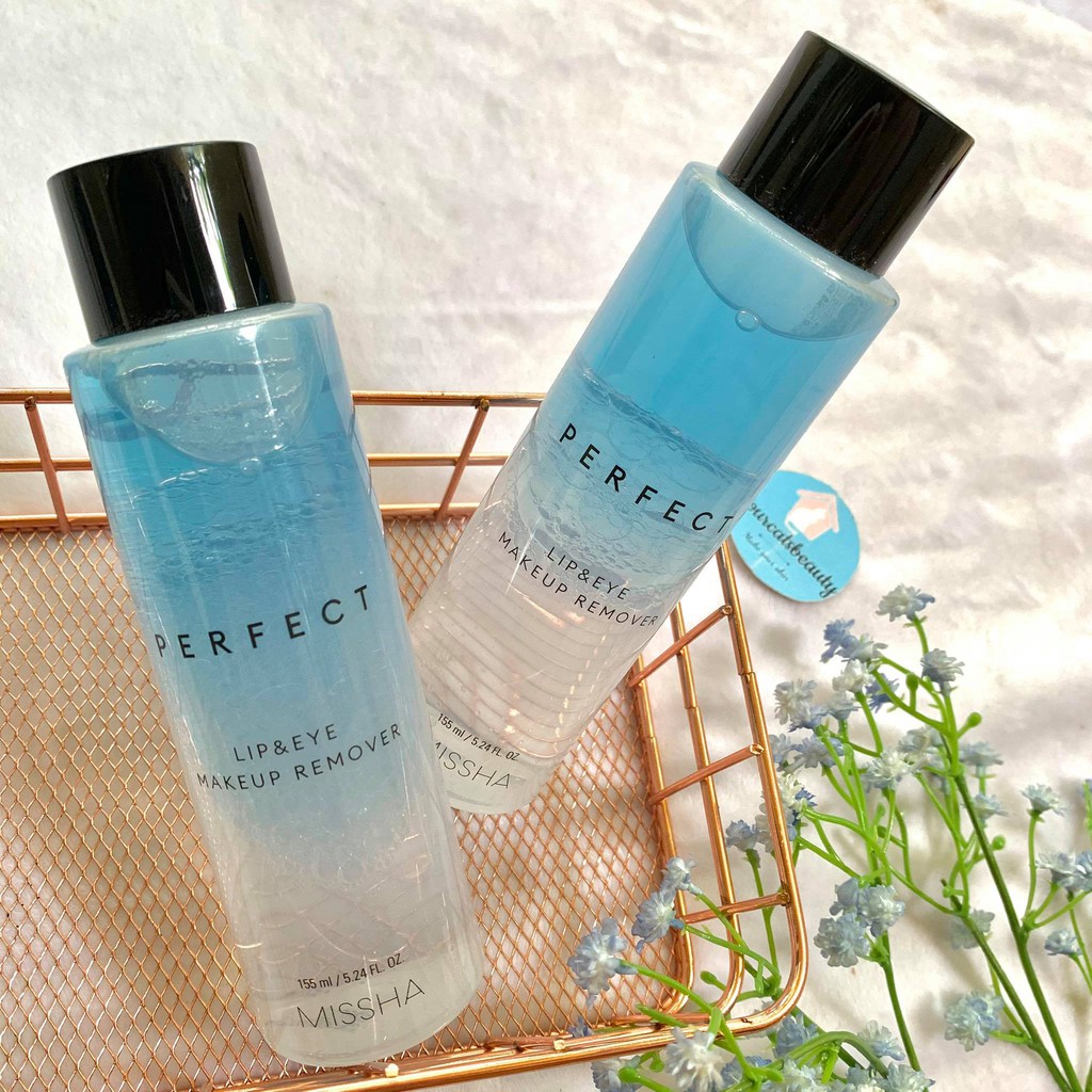 TẨY TRANG MẮT MÔI MISSHA PERFECT LIP &amp; EYE MAKEUP REMOVER