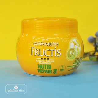 Kem hấp dưỡng tóc Garnier Fructis 300ml - Đức