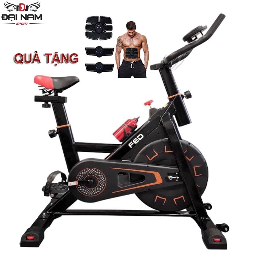 Xe Đạp Tập Thể Dục Tại Nhà Đa Năng FED K370 Cao Cấp Nhập Khẩu + Tặng Kèm Máy Massage