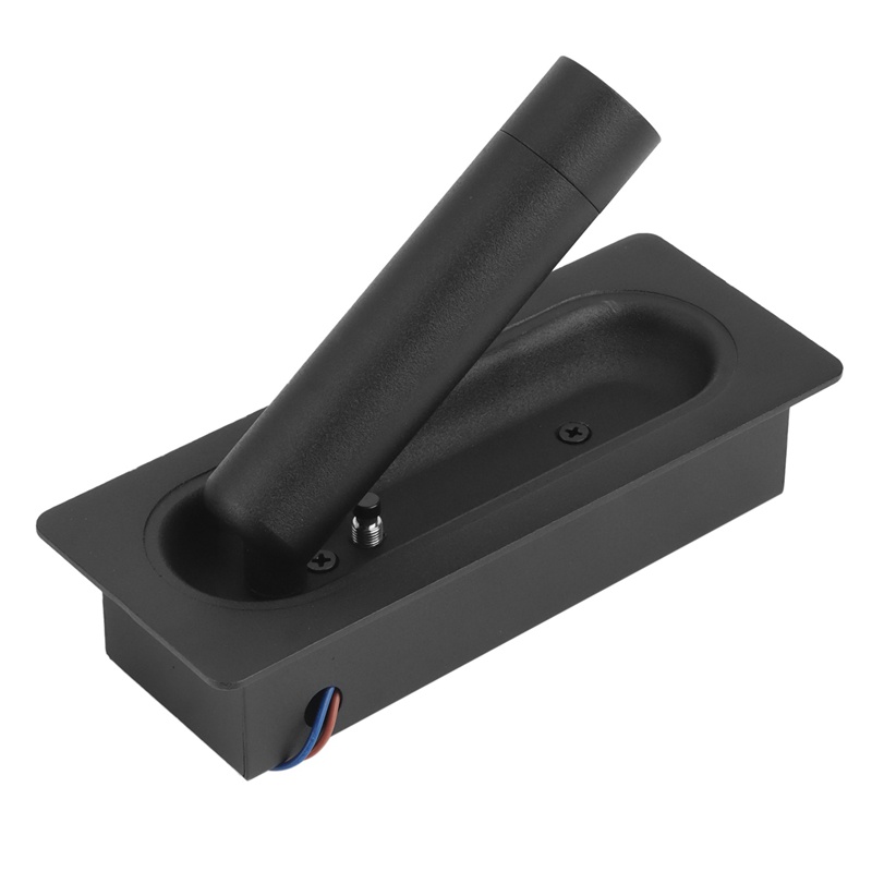 Công Tắc Đèn Led Tự Động Màu Đen Gắn Tường / Bên Giường Đọc Sách