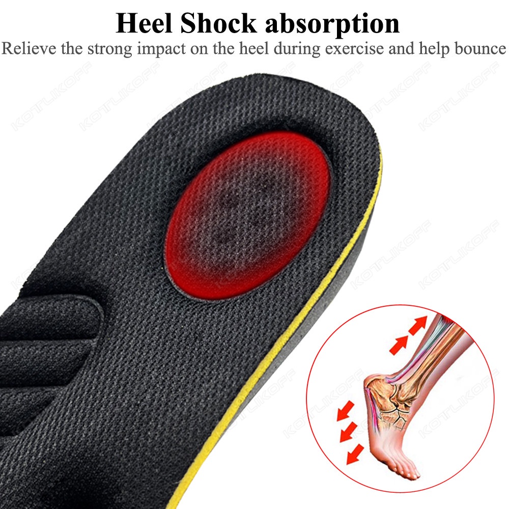Đế Lót Giày Tăng Chiều Cao 2-5Cm Có Nam Châm Massage Chân Vô Hình Unisex