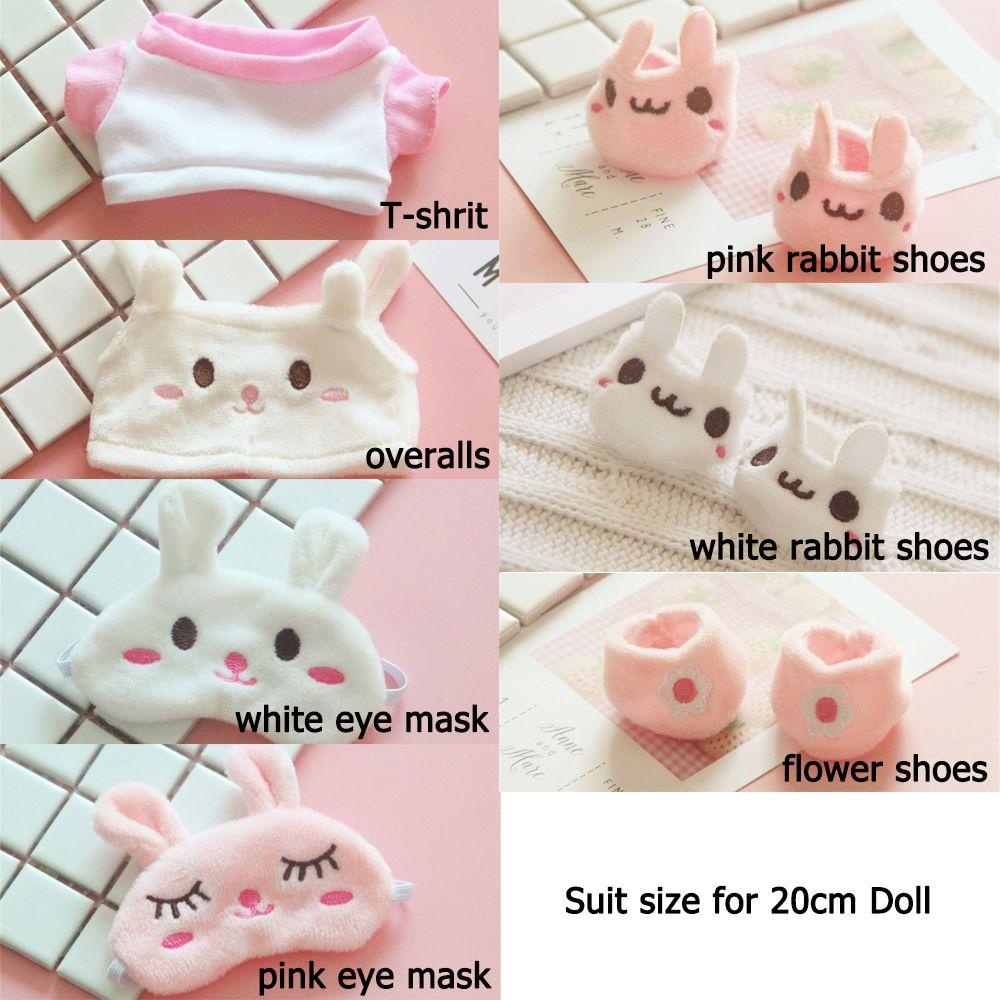 CLEVER Búp Bê Nhồi Bông Thủ Công 20CM Phong Cách Hàn Quốc Xinh Xắn