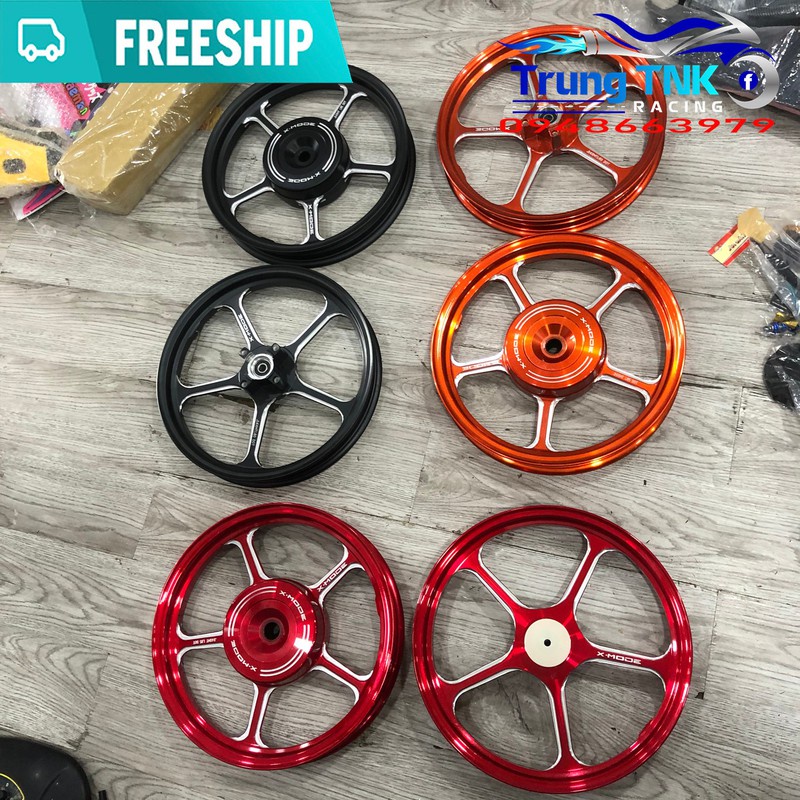 Mâm cnc xmod gắn vario , air blade các đời.