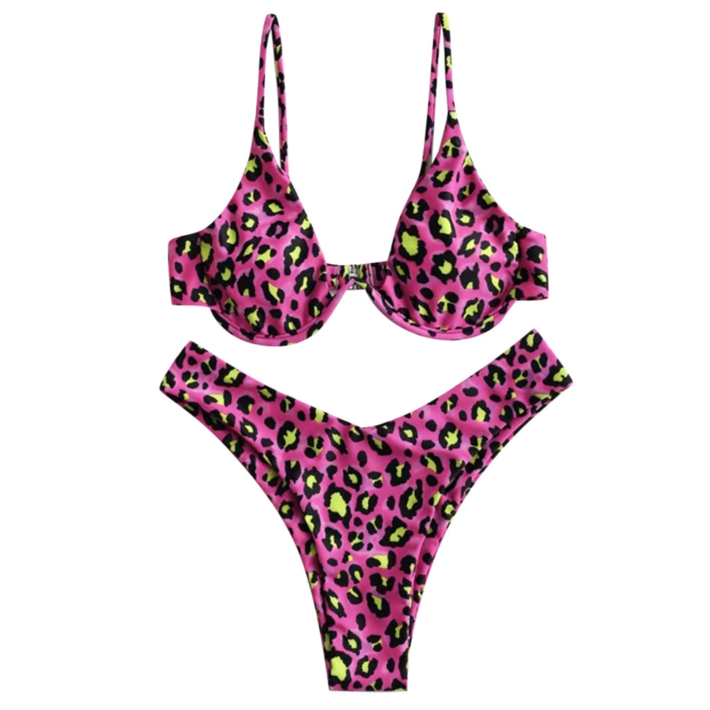 Set Bikini Mảnh Họa Tiết Da Báo Quyến Rũ Cho Nữ | BigBuy360 - bigbuy360.vn