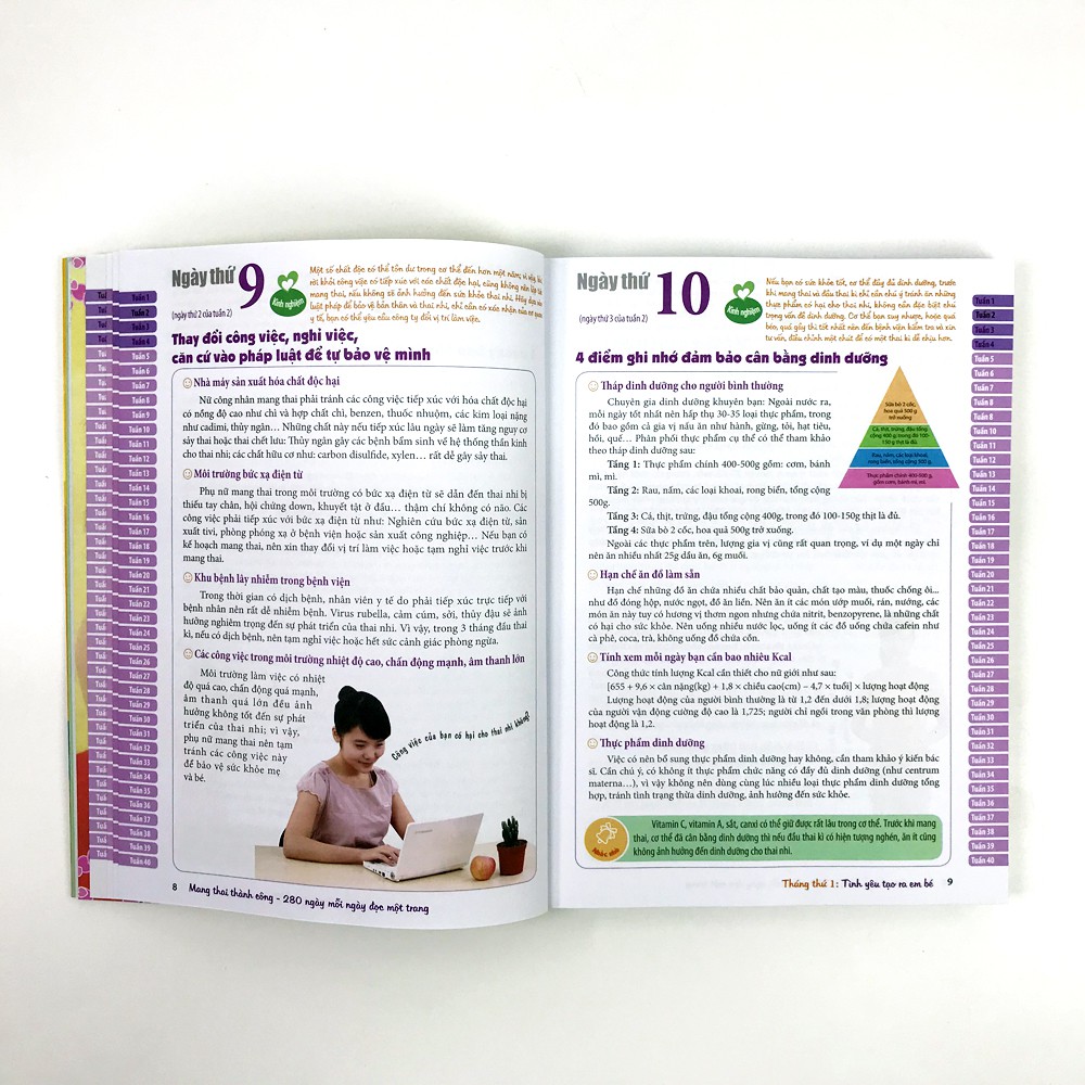 Sách - Mang Thai Thành Công ( 280 Ngày Mỗi Ngày Đọc 1 Trang ) | BigBuy360 - bigbuy360.vn