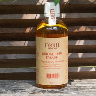 Dầu hạt điều ép lạnh 350ml & 100ml (tặng vòi nhấn chai 350ml) - Noom