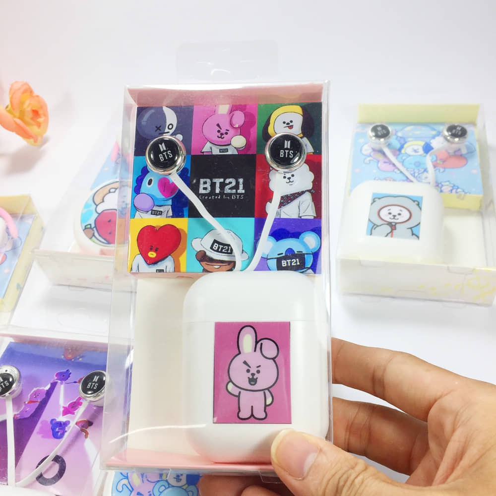 Tai Nghe BT21 Mẫu Cực Iu