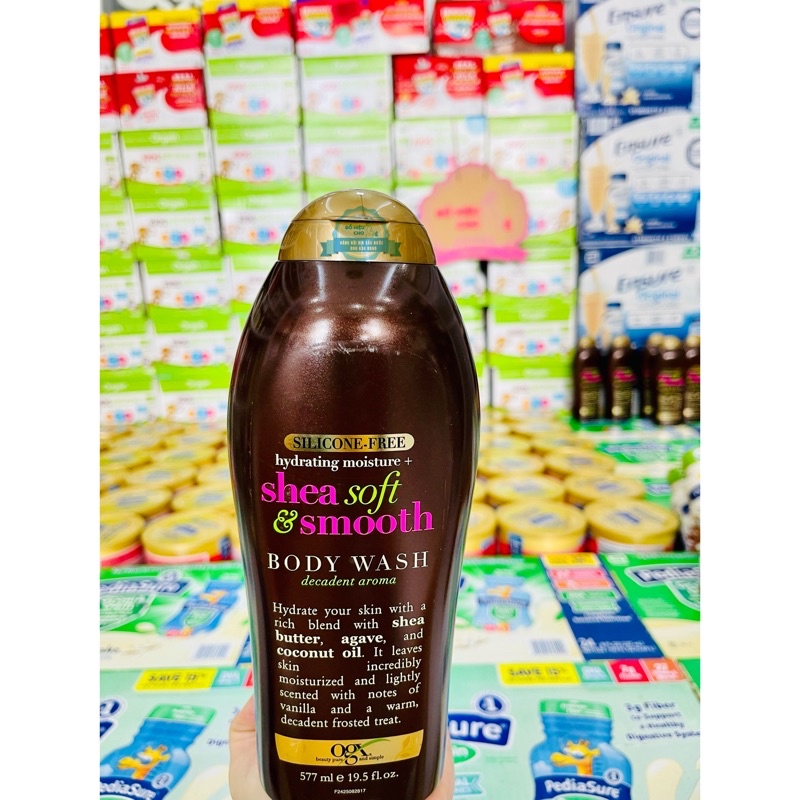 Tắm tẩy tế bào chết OGX nhiều mùi 557ml