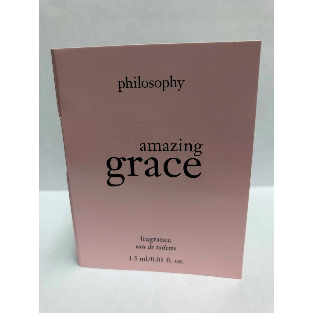 Mẫu thử - Nước Hoa Philosophy Amazing Grace EDT 1.5ml