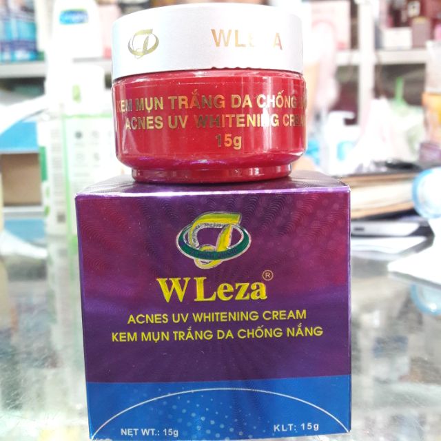 Kem W Leza Dưỡng Da Chống Nắng 15g.