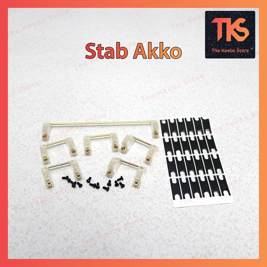 Stab AKKO Screw-in PCB Mount  | Stab Bàn Phím Cơ | TKS