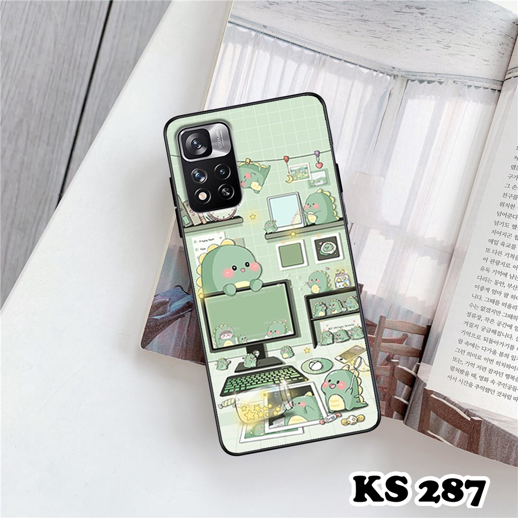 Ốp lưng Redmi Note 11 5G - Redmi Note 11 Pro 5G Bản Trung Quốc - Ốp in hình khủng long,dinosaur dễ thương
