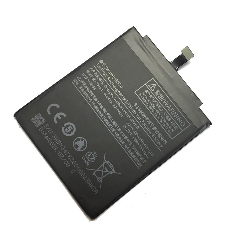 Pin Sạc Thay Thế Cho Xiaomi Redmi 5A - BN34 , Pin Xiaomi Redmi 5A
