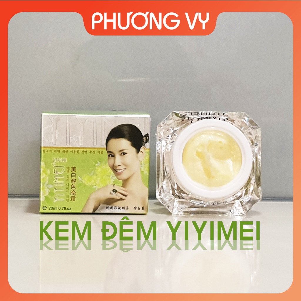 [CHÍNH HÃNG] Kem đêm Yiyimei, làm sạch nám, tàn nhang và dưỡng trắng da, kem nám Yiyimei, mỹ phẩm Yiyimei.