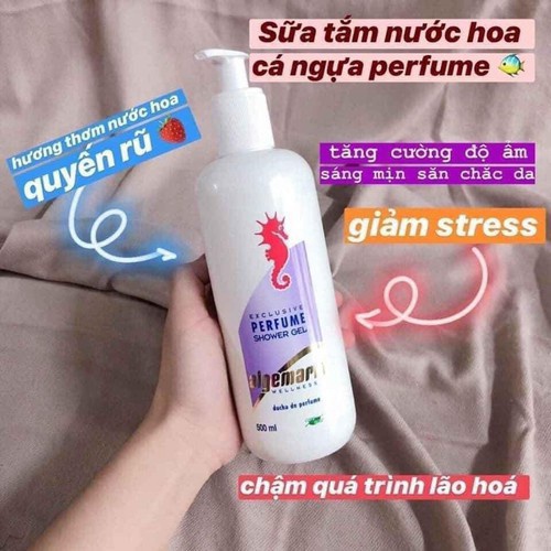 🇩🇪 Sữa tắm cá ngựa Algemarin Perfume 500ml Nhập khẩu Đức chính hãng 🇩🇪