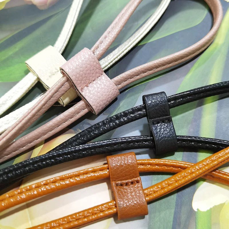 Dây rút miệng túi da PU