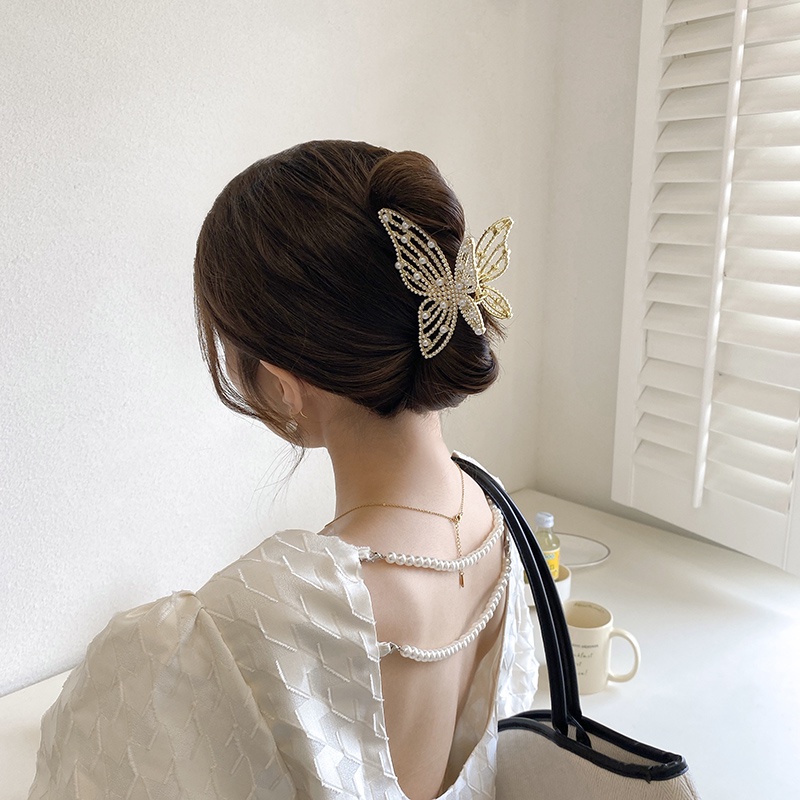 Kẹp Tóc Hình Bướm Sang Trọng Cho Nữ