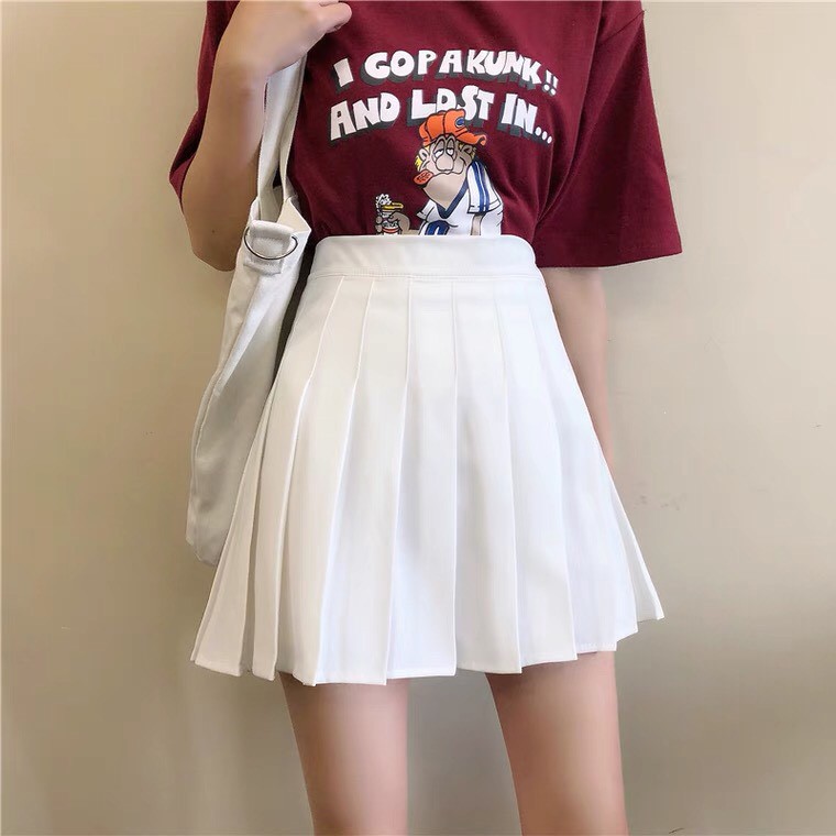 Chân váy Tennis xếp ly xòe Ulzzang Dáng ngắn có quần bên trong Basic BC302 | BigBuy360 - bigbuy360.vn
