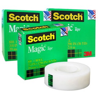 Băng keo 1 mặt 3M Scotch Magic 810