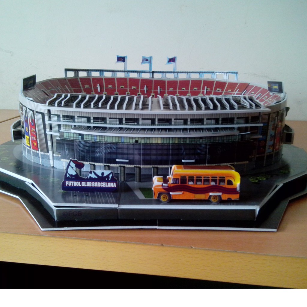 [Bản đầy đủ] Mô hình sân vận động Noucamp 100 mảnh ghép