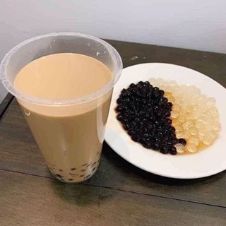 Set hồng trà sữa trân châu (trắng / đen)