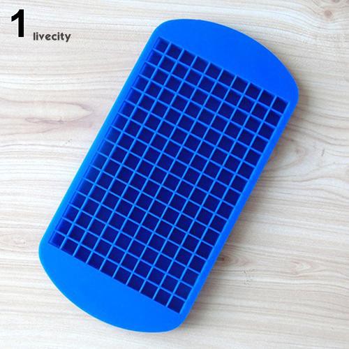 Khay làm đá viên bằng silicone 160 ô vuông nhỏ tiện lợi