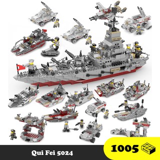 Đồ chơi Lắp ráp Mô phỏng thuyền chiến hạm biển 113, Xếp hình thông minh, Mô hình cho bé 6 tuổi, quà tặng sinh nhật