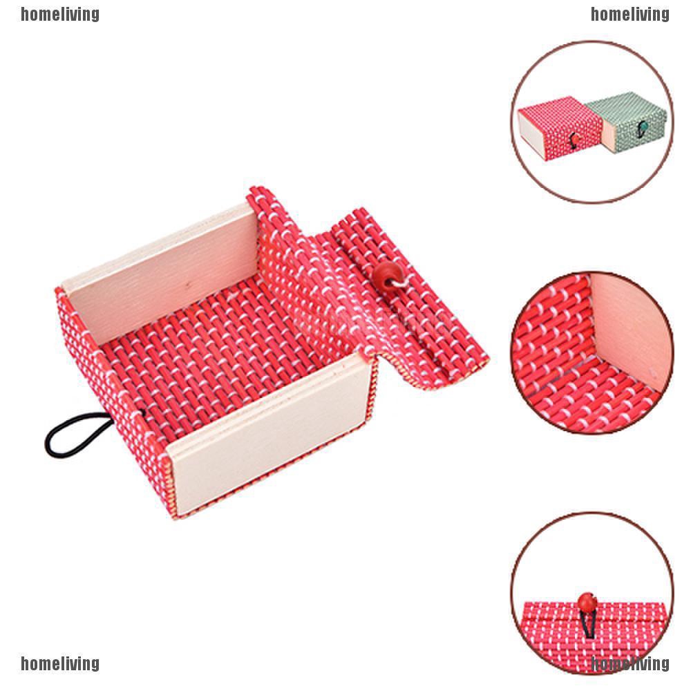 Hộp Đựng Trang Sức Bằng Gỗ Tre