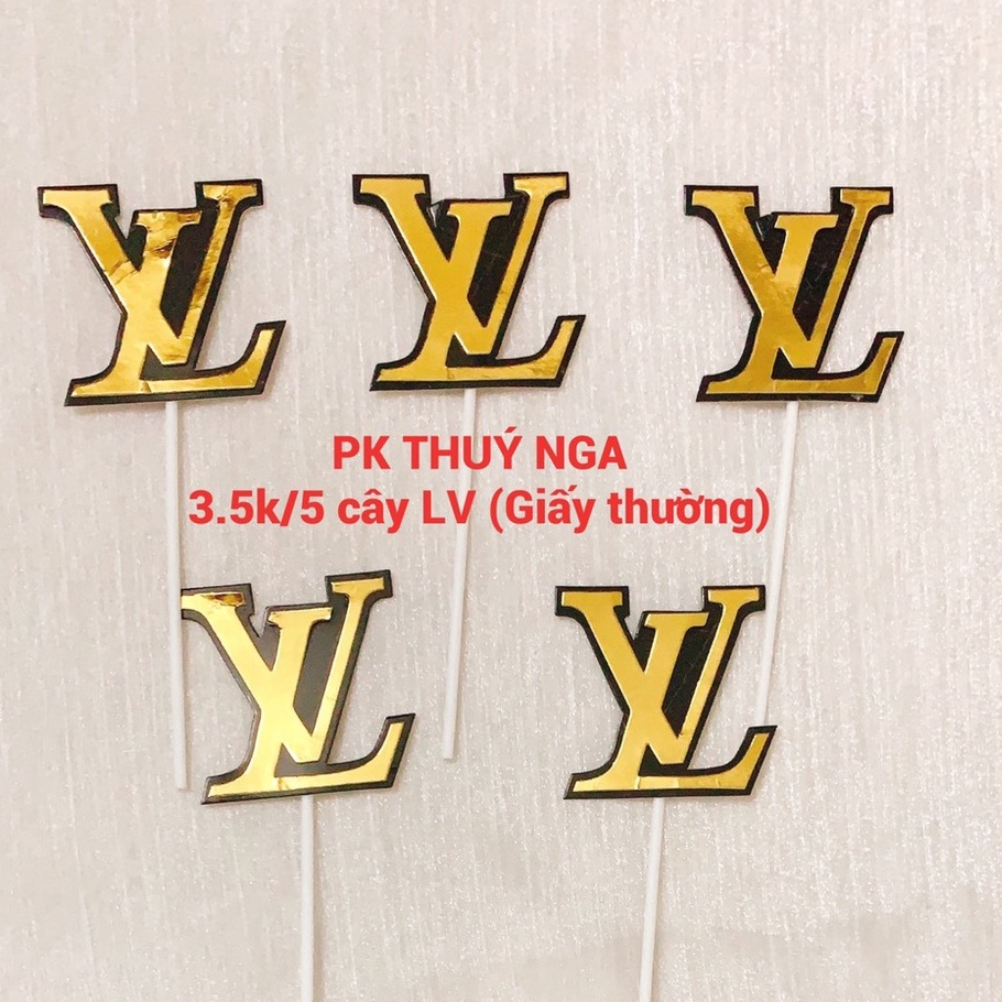 10 set cắm 5 cây CHANEl,LV màu vàng,bạc
