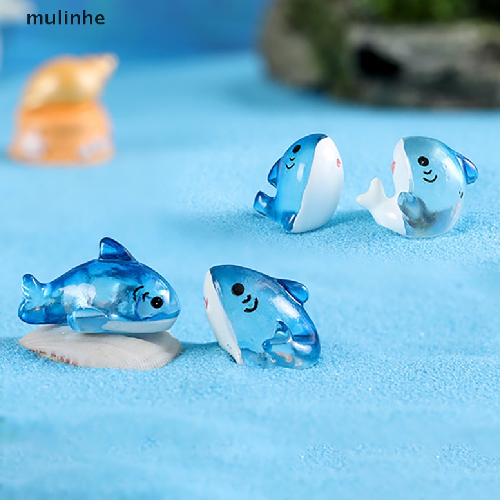 Đồ trang trí Cá Voi Mini Trang Trí Tiểu Cảnh