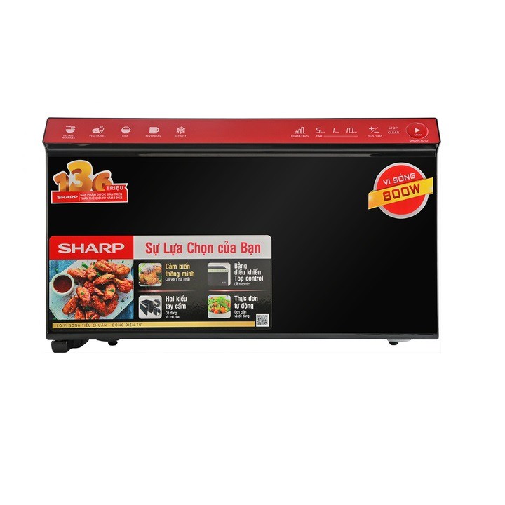 Lò vi sóng điện tử 22 lít Sharp  R-29D2(R)VN