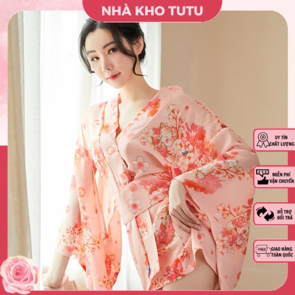 Set đồ ngủ kimono TuTu L197