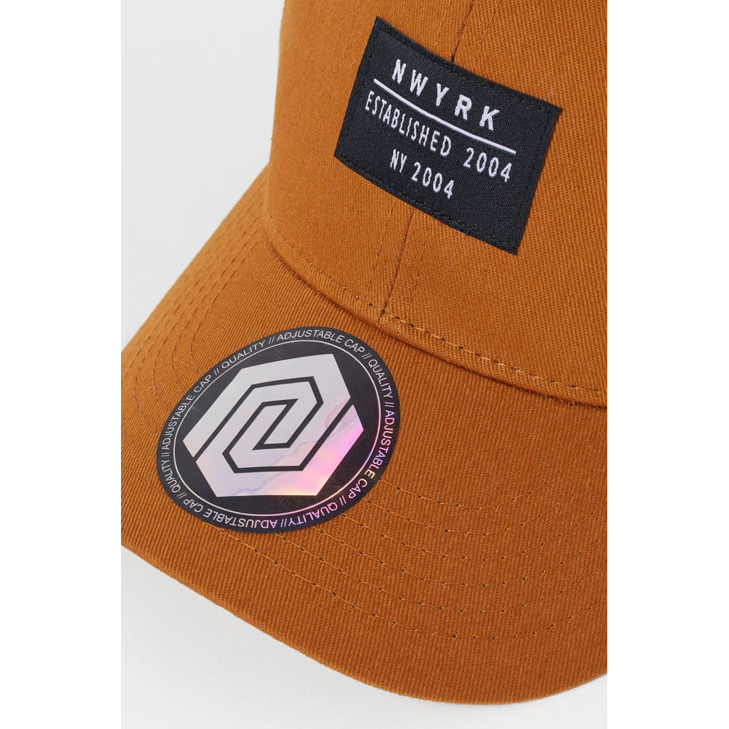 Mũ lưỡi trai nâu HM H&amp;M _hàng chính hãng authentic