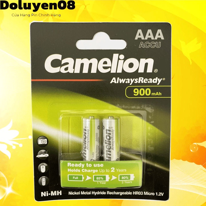 Pin Sạc Camelion AAA 900mAh