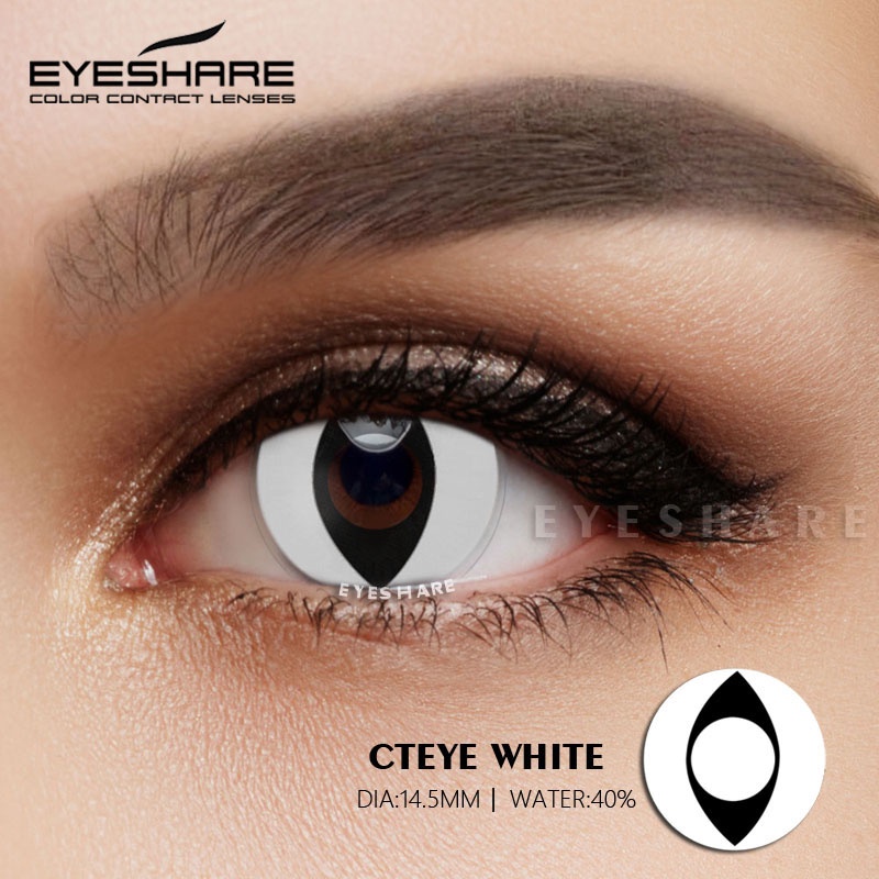 EYESHARE [Hàng mới về] Cặp kính áp tròng dùng hóa trang nhân vật trong lễ Halloween