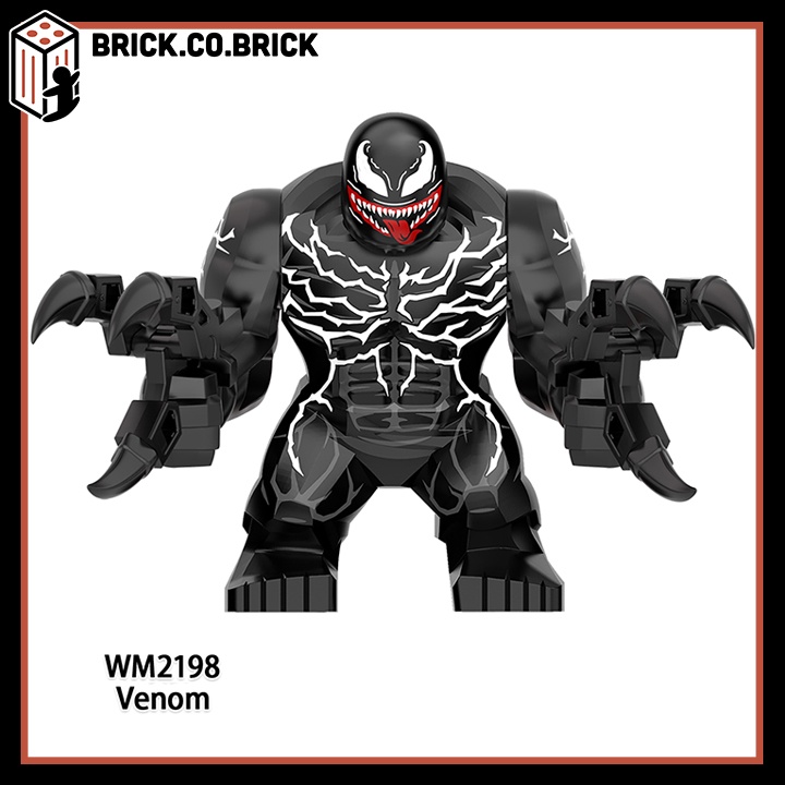 Carnage Venom Scream Bigfig Đồ chơi Lắp ráp Siêu Anh Hùng WM6120