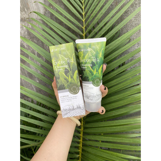 Sữa Rửa Mặt 3w Clinic Trà Xanh