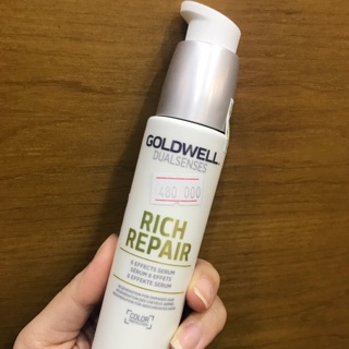 TINH CHẤT DƯỠNG TÓC SIÊU PHỤC HỒI 6 TÁC ĐỘNG GOLDWELL RICH